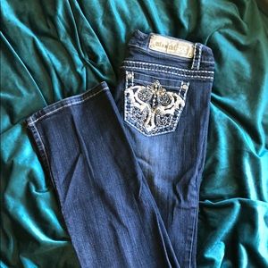 Miss chic size 7 flashy jeans 😍